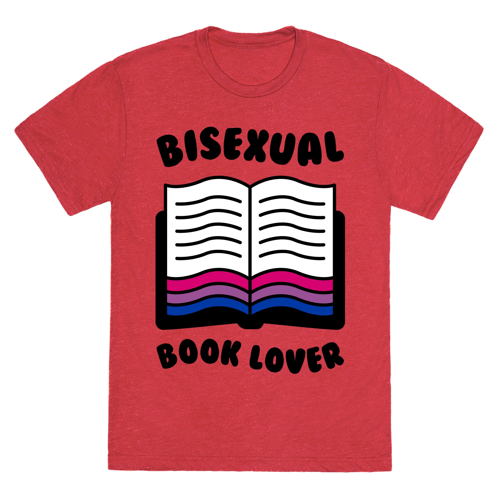 Bisexual Book Lover Unisex Triblend Tee